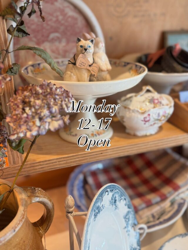昨日までの土日の2日間、 ギャラリアカエキマエにて開催の 3店舗合同イベント 「私のアンティーク物語」へお越しくださった 皆さま、ありがとうござ…