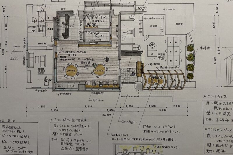 丁寧な思いで伝える事　建築設計のアイデアを具現化する